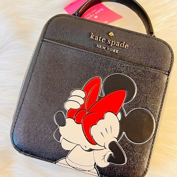 Disney X Kate Spade New York Minnie Mouse Daisy Vanity Crossbody Bag - Picture 6 of 11